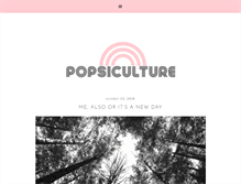 Tablet Screenshot of popsiculture.com